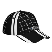 Load image into Gallery viewer, Ancestors Filipino White Logo, Netting &amp; Black  Curved Brim Baseball Cap (AOP)
