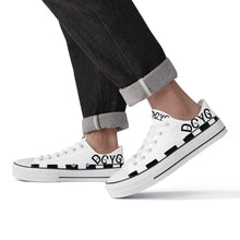 Load image into Gallery viewer, DCYG Xclusive Unisex Classic Low Top Canvas Shoes - White
