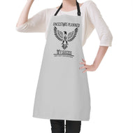 Ancestors  Native , Black Logo  & Grey Apron