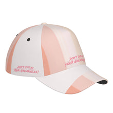 Load image into Gallery viewer, DCYG Peach Orange &amp; Light Pink S24 Curved Brim Baseball Cap (AOP)
