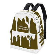 Load image into Gallery viewer, DCYG DRIP NX White &amp; Brown Cotton Backpack
