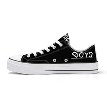 Load image into Gallery viewer, DCYG Xclusive Unisex Classic Low Top Canvas Shoes - White
