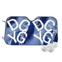 Load image into Gallery viewer, Denim DCYG White Logo  Car Windshield Sunshade (multi-size)
