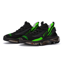 Load image into Gallery viewer, DCYG X2 Green &amp; Black Air Max React Sneakers - Black
