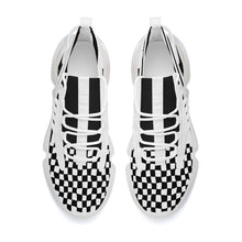 Load image into Gallery viewer, DON'T DX4 White Logo Black Stripes &amp; White Air Max React Sneakers - l
