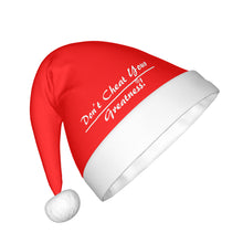 Load image into Gallery viewer, DCYG Xclusive Adult Plush Christmas Hat
