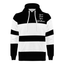 Load image into Gallery viewer, DCYG  25NC White  Logo &amp; White Stripes Mens All Over Print Hoodie
