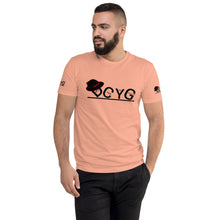 Load image into Gallery viewer, DCYG Black Fadora &amp; Black logo Short Sleeve T-shirt
