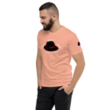 Load image into Gallery viewer, DCYG Black, Red Fedora Short Sleeve T-shirt
