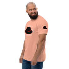 Load image into Gallery viewer, DCYG Black, Red Fedora Short Sleeve T-shirt
