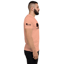 Load image into Gallery viewer, DCYG Black Fadora &amp; Black logo Short Sleeve T-shirt
