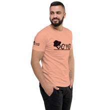 Load image into Gallery viewer, DCYG Black Fadora &amp; Black logo Short Sleeve T-shirt
