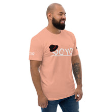 Load image into Gallery viewer, DCYG Black Fadora &amp; White Logo Short Sleeve T-shirt
