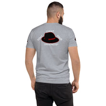 Load image into Gallery viewer, DCYG Black, Red Fedora Short Sleeve T-shirt
