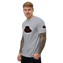 Load image into Gallery viewer, DCYG Black, Red Fedora Short Sleeve T-shirt
