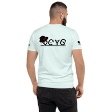 Load image into Gallery viewer, DCYG Black Fadora &amp; Black logo Short Sleeve T-shirt
