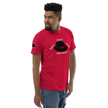 Load image into Gallery viewer, DCYG Black, Red Fedora Short Sleeve T-shirt
