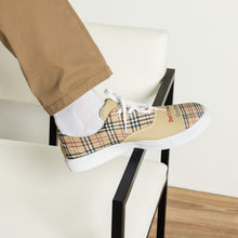 Load image into Gallery viewer, Royalty DON'T D4VX Red Logo &amp; Burberry  Men’s lace-up canvas shoes
