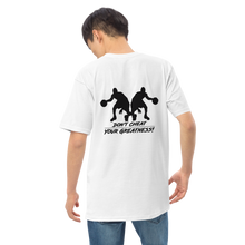 Load image into Gallery viewer, DCYG Men’s Basketball Player premium heavyweight tee
