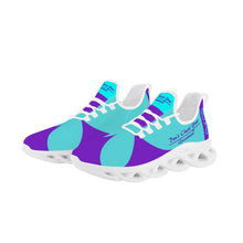 Load image into Gallery viewer, DCYG Purple &amp; Turquois 2nd Edition B Flex Control Sneaker - White
