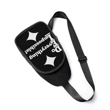 Load image into Gallery viewer, DCYG DEI White &amp; Black  Chest Bag
