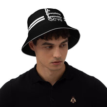 Load image into Gallery viewer, DCYG DEI 24 White &amp; Black Bucket Hat
