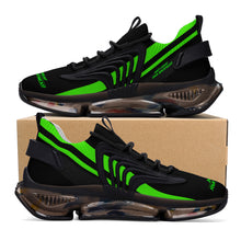 Load image into Gallery viewer, DCYG X2 Green &amp; Black Air Max React Sneakers - Black
