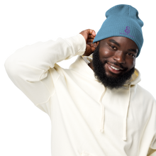 Load image into Gallery viewer, E9 Edition Organic ribbed beanie
