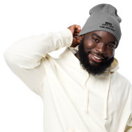 DCYG NERDS Organic ribbed beanie