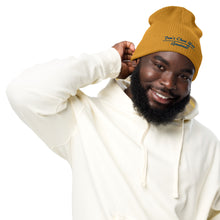 Load image into Gallery viewer, DCYG Xclusive Organic ribbed beanie

