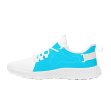 Load image into Gallery viewer, DCYG White &amp; Powder Blue NP5 Mesh Knit Shoes Mens up to size 11 only
