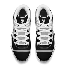 Load image into Gallery viewer, SWAN Black, White Dragon Logo &amp; Black, Grey , White High Top Air Retro Sneakers - White
