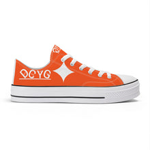 Load image into Gallery viewer, DCYG Xclusive Unisex Classic Low Top Canvas Shoes - White
