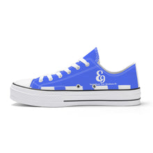 Load image into Gallery viewer, E9 Edition Unisex Classic Low Top Canvas Shoes - White
