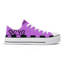 Load image into Gallery viewer, DCYG Xclusive Unisex Classic Low Top Canvas Shoes - White
