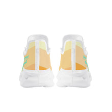 Load image into Gallery viewer, DCYG Get Racks Yellow, Orange , Teal 2nd Edition B Flex Control Sneaker - White

