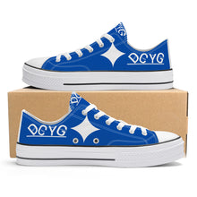 Load image into Gallery viewer, DCYG Xclusive Unisex Classic Low Top Canvas Shoes - White
