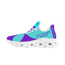 Load image into Gallery viewer, DCYG Purple &amp; Turquois 2nd Edition B Flex Control Sneaker - White
