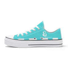 Load image into Gallery viewer, E9 Edition Unisex Classic Low Top Canvas Shoes - White
