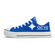 Load image into Gallery viewer, DCYG Xclusive Unisex Classic Low Top Canvas Shoes - White
