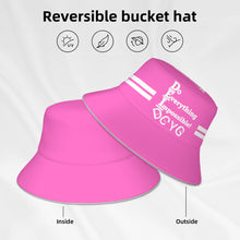 Load image into Gallery viewer, DCYG DEI 24 White &amp; Pink  Bucket Hat
