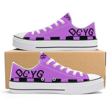 Load image into Gallery viewer, DCYG Xclusive Unisex Classic Low Top Canvas Shoes - White
