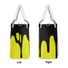 Load image into Gallery viewer, DRIP SF Black Logo &amp; Yellow Multiple Sizes Upgraded Luxury Women PU Leather Handbag
