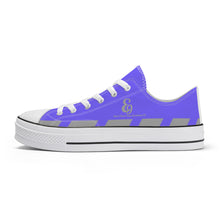 Load image into Gallery viewer, E9 Edition Unisex Classic Low Top Canvas Shoes - White
