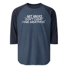 Load image into Gallery viewer, DCYG Get Racks 3/4 sleeve raglan shirt
