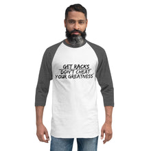 Load image into Gallery viewer, DCYG Get Racks 3/4 sleeve raglan shirt
