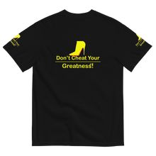 Load image into Gallery viewer, DCYG Yellow Red Bottoms Unisex garment-dyed heavyweight t-shirt
