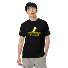 Load image into Gallery viewer, DCYG Yellow Red Bottoms Unisex garment-dyed heavyweight t-shirt
