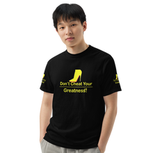 Load image into Gallery viewer, DCYG Yellow Red Bottoms Unisex garment-dyed heavyweight t-shirt
