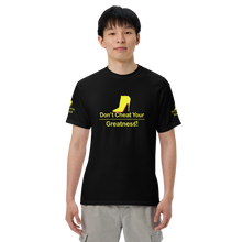 Load image into Gallery viewer, DCYG Yellow Red Bottoms Unisex garment-dyed heavyweight t-shirt
